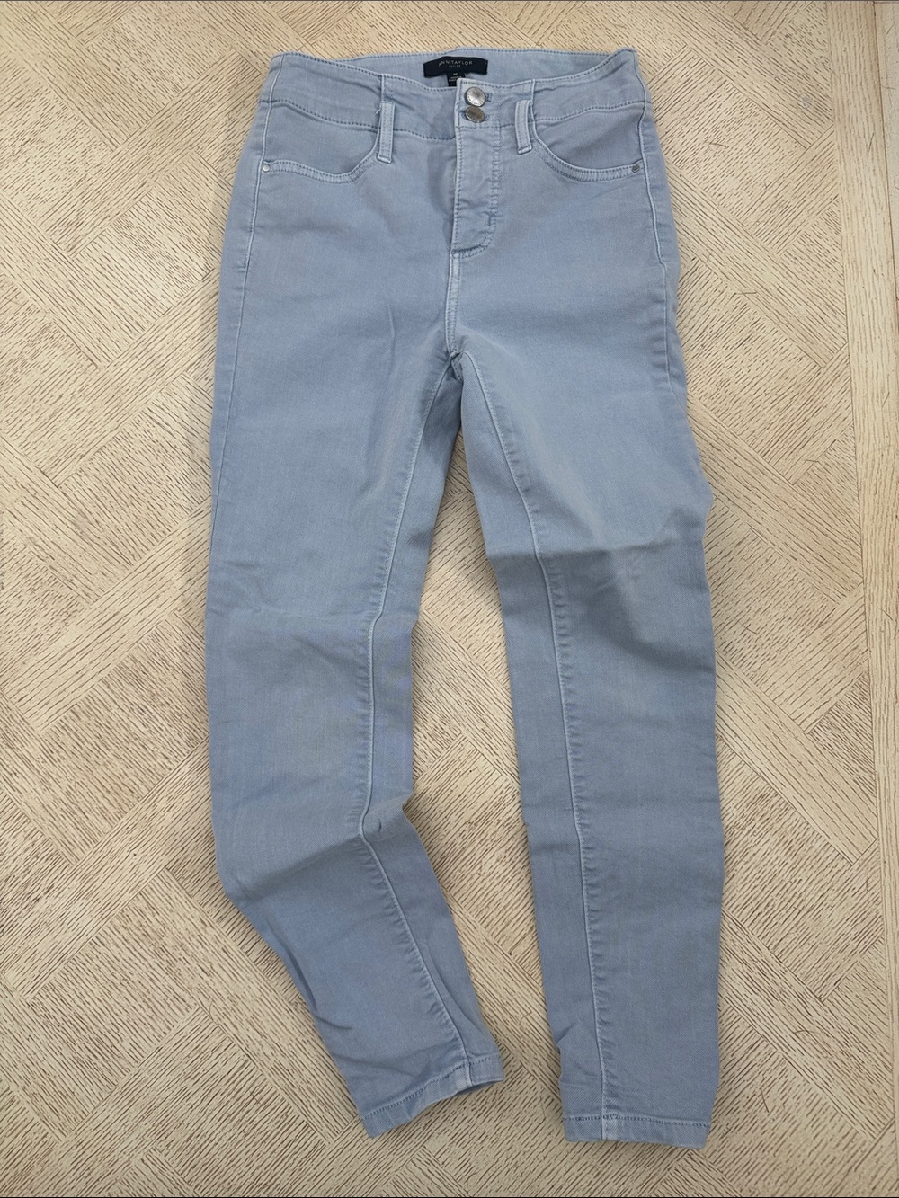 Ann Taylor Light Blue Skinny Jeans